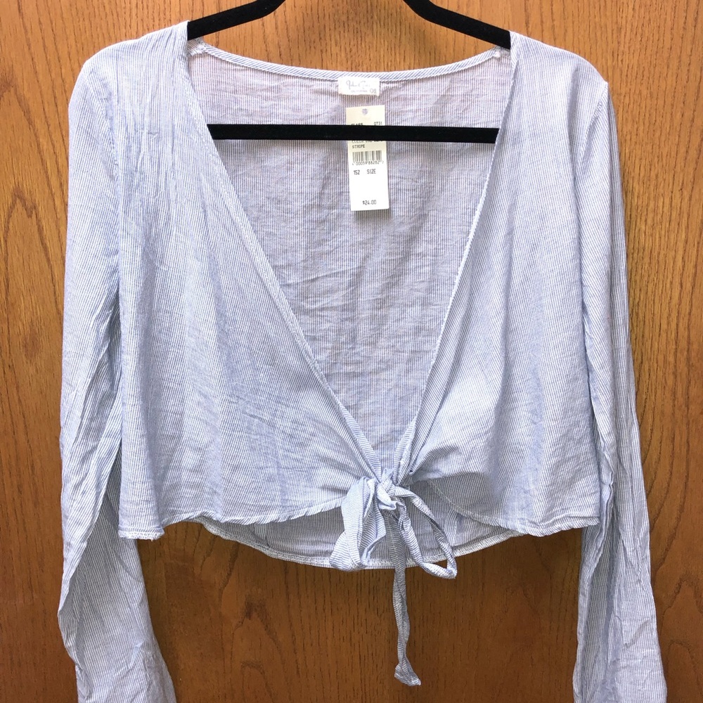 Pacsun brand new one size fits all tie long sleeve